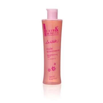 So white brightening oil