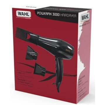 Wahl PowerPik 3000 Afro Hair Dryer Packaging