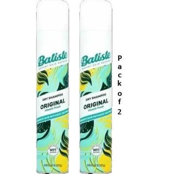 Batiste Dry Shampoo Original 200ml, Fresh & Clean Fragrance