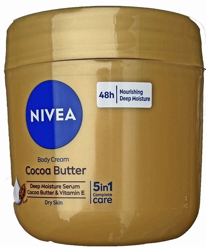 NIVEA Body Cream Cocoa Butter Deep Moisture Serum Cocoa Butter 