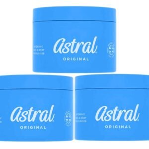 Astral Original Intensive Moisturiser Cream 500ml Pack of 3