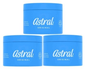 Astral Original Intensive Moisturiser Cream 500ml Pack of 3