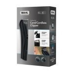 Wahl GroomEase Cord/Cordless 13 pcs Hair ClipperRinsable high Carbon steel blade Part No 9698-417
