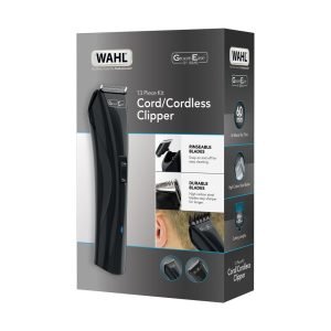 Wahl GroomEase Cord/Cordless 13 pcs Hair ClipperRinsable high Carbon steel blade Part No 9698-417