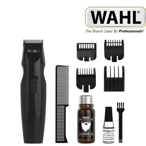 Wahl GroomEase Shape & Style Beard Trimmer Gift Set | Trimmer & Oil