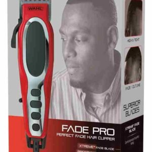 Wahl Fade Pro Hair Clipper, Perfect Fade, Men's Hair Clippers, Afro Head Shaver, Hair Clippers for Men, Clippers for Fading, Corded Hair Clippers, Home Haircutting, DIY Haircuts, Haircutting Kit