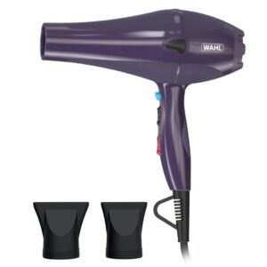 Wahl Ionic Smooth Hairdryer 2200W & 2x Nozzel Purple