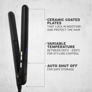 Wahl Ceramic Salon Styling Afro Hair Straightener with LCD Display - ZX866
