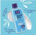 DESCRIPTION Clean & Clear Deep Cleansing Oil Fighting Formula Sensitive Lotion 200ml is specially designed to deeply cleanse and refresh sensitive skin while helping to control excess oil. This gentle yet effective formula removes dirt, impurities, and makeup without over-drying, making it ideal for daily use. Infused with oil-fighting ingredients, it helps to prevent breakouts and leaves skin feeling clean, balanced, and refreshed. Dermatologically tested for sensitive skin, this lightweight lotion provides a soothing cleansing experience while maintaining the skin’s natural moisture balance. Its non-greasy, fast-absorbing formula ensures a fresh, shine-free finish, making it perfect for those with oily or combination skin types. Keep Shopping From Vitapoint BENEFITS Deeply cleanses while controlling excess oil Gentle formula suitable for sensitive skin Removes dirt, impurities, and makeup effectively Helps prevent breakouts and keeps skin clear Non-greasy and fast-absorbing for a shine-free finish DIRECTIONS Apply to a cotton pad and gently wipe over the face and neck. Use daily for best results. Avoid the eye area. WARNINGS For external use only. Avoid contact with eyes. If contact occurs, rinse immediately with water. Discontinue use if irritation occurs. Keep out of reach of children.