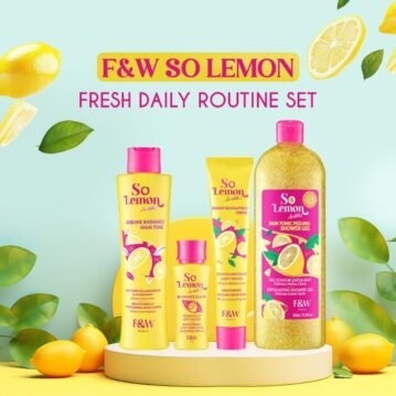 F&W Lemon Fresh Daily Routine Set