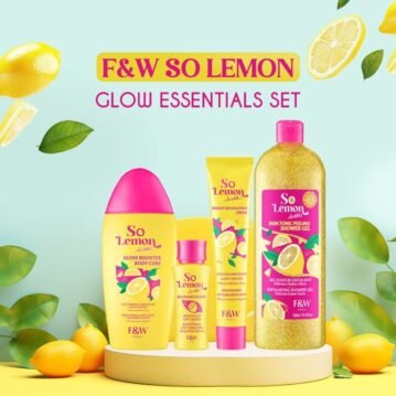 F&W Lemon Glow Essentials Set