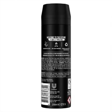 Lynx XL 48-Hour High Definition Fragrance Body Spray Deodorant, 2 Pack, 200ml