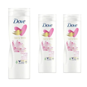 Dove Body Love Glowing care.