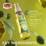 AFRICAN PRIDE OLIVE MIRACLE HEAT PROTECTANT & SHINE MIST, 4FL OZ