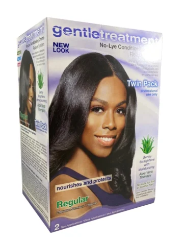 Gentle Treatment No Lye Conditioning Creme Relaxer Twin Pack Regular