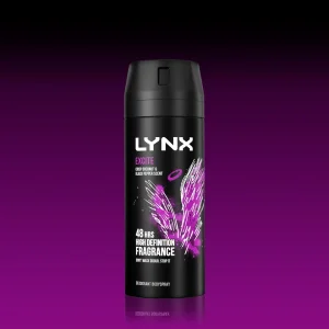Lynx Deodorant Body Spray Excite 150ml.2