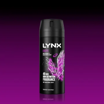 Lynx Deodorant Body Spray Excite 150ml.2