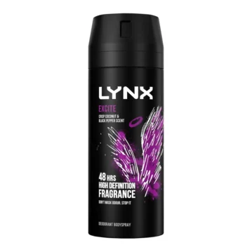 Lynx Deodorant Body Spray Excite 150ml.2