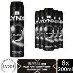 Lynx XL 48-Hour High Definition Fragrance Body Spray Deodorant, 6 Pack, 200ml