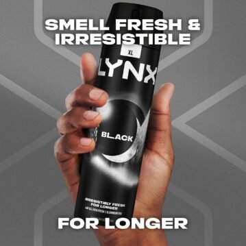 Lynx XL 48-Hour High Definition Fragrance Body Spray Deodorant, 6 Pack, 200ml