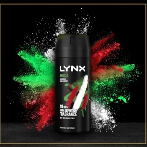 Lynx Africa Body Spray.150.mlx6 pack