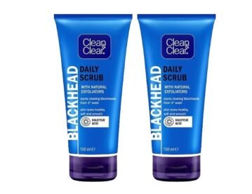 Clean & Clear Blackhead Clearing Daily Scrub 150ml with Salicylic Acid